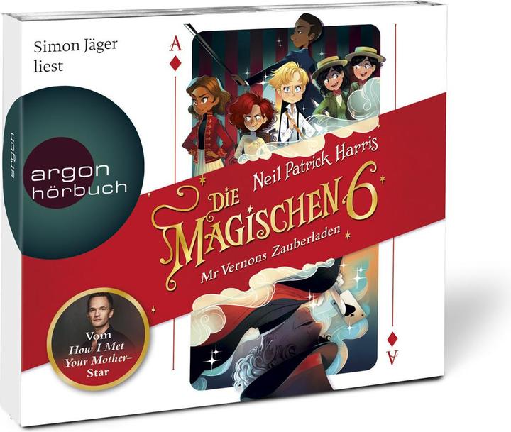 Produktbild Die magischen Sechs - Mr Vernons Zauberladen (Neil P. Harris, Katrin Segerer, Simon Jäger, Deutsch)