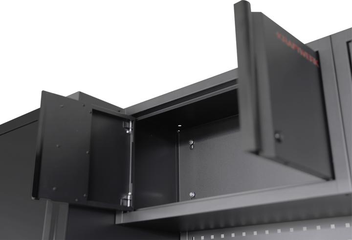 Produktbild Kraftwerk MOBILIO BLK Kombi breit Lochwand Edelstahl