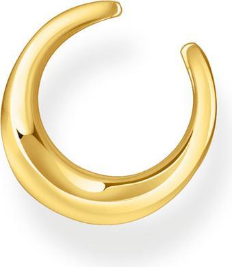 Actual product image Thomas Sabo Earcuff in curved shape (750 yellow gold gilding, 925 sterling silver)