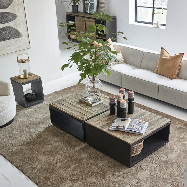 Produktbild Rivièra Maison Delfina Rug, 390x280 cm, taupe (390 x 280 cm)