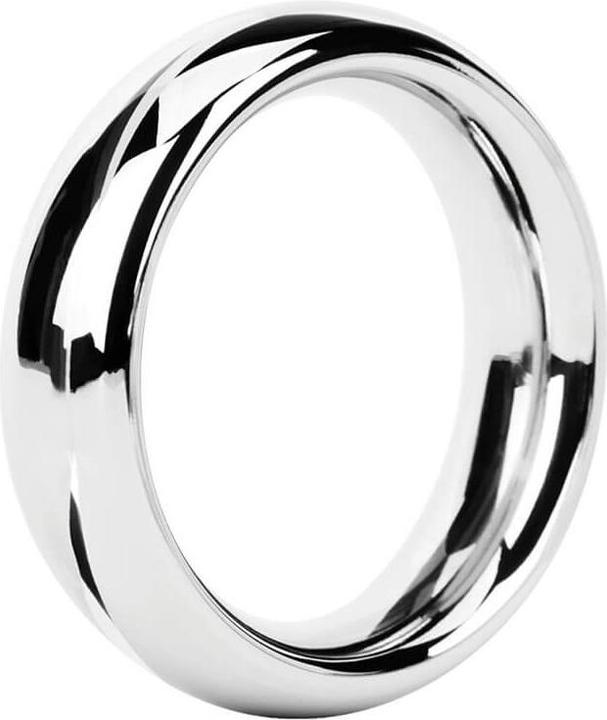 Actual product image Malesation Metal Ring Rounded Steel (4.80 cm)
