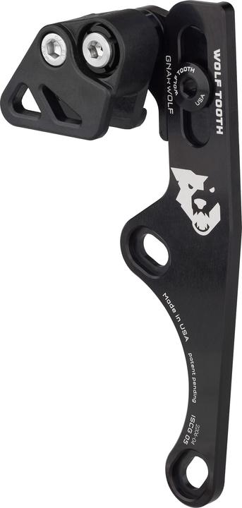 Produktbild Wolf Tooth GnarWolf rev2 Kettenführung, ISCG05, rund 28-36 Z., oval 28-34 Z., black