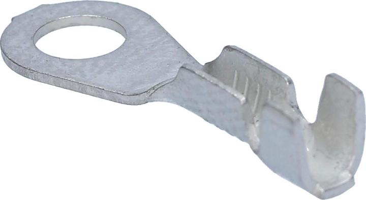 Produktbild Kalitec 100 Stück Krallenkabelschuh Ringform KKS1,5-M4-12 Krallen 0,5-1,5mm² M4 Messing verzinnt