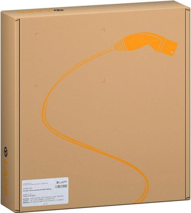 Actual product image Lapp Mobility EV-TYP2 Helix (Type 2, 11 kW, 20 A, 5 m)