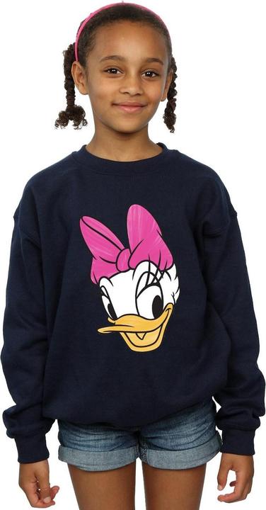 Immagine prodotto Disney Daisy Duck Head Painted Felpa Ragazze (152, 158)