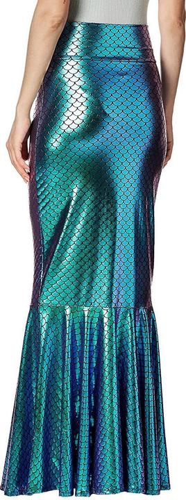 Actual product image Forplay Meerjungfrau Glitzerrock blau - Faschingskostüm (XS, S)