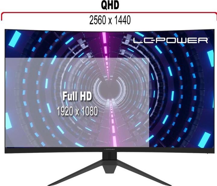 Immagine prodotto LC-Power LC-M32-QHD-165-C-V2 (2560 x 1440 pixel, 31.50")