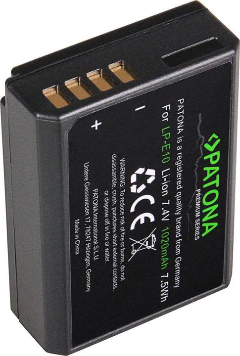 Image du produit Patona Canon LP-E10 (Batterie)