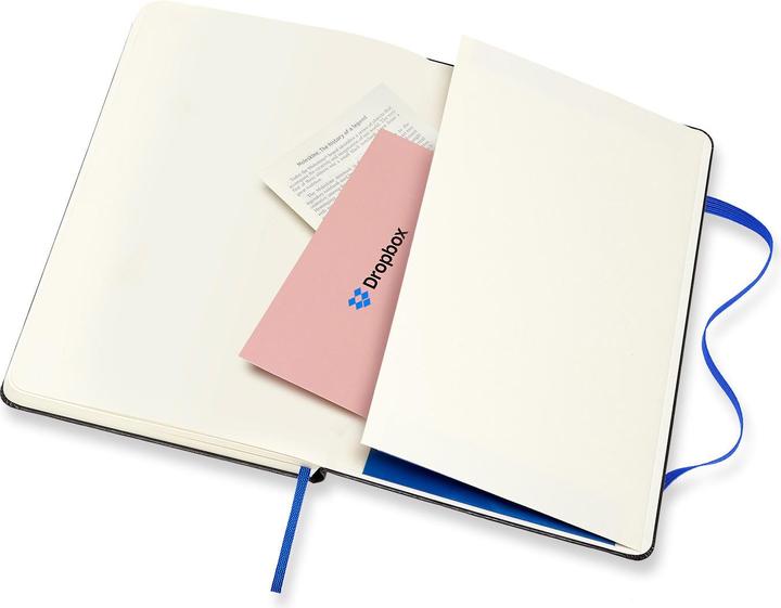 Actual product image Moleskine Smart notebook HC L/A6 602183 black, 176 pages (A6, Plain, Hardcover)