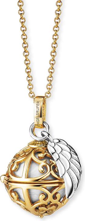 Actual product image Engelsrufer Singing ball with wing (Brass, 925 silver, 45 cm)