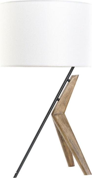 Image du produit DKD Home Decor Desk lamp Black Metal Brown White Oak 220 V 50 W 35 x 35 x 54 cm