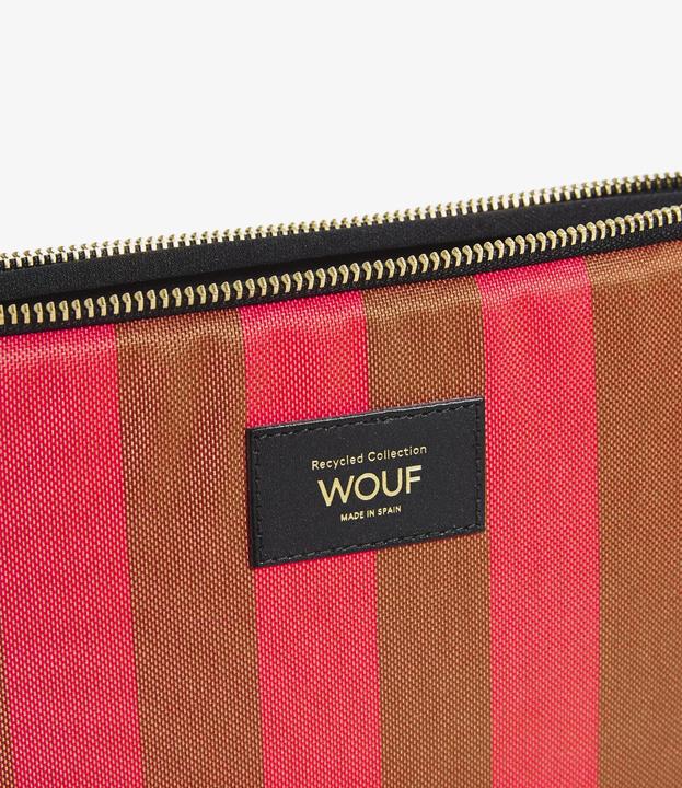 Immagine prodotto Wouf pochette pour ordinateur portable rayé rosa