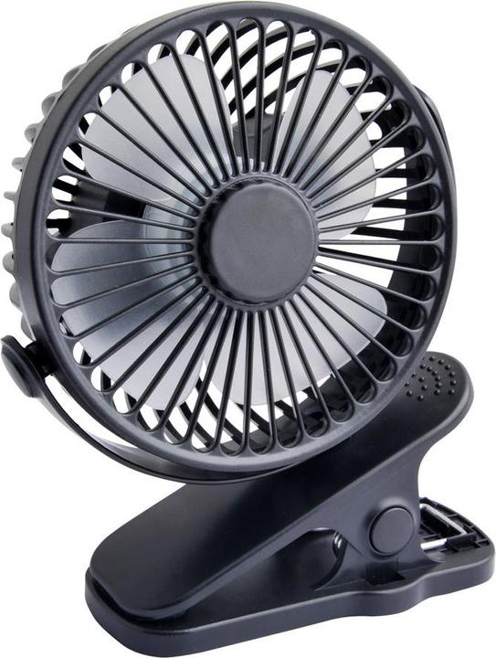 Image du produit Blow Ventilateur de table avec clip 10 cm USB + batterie noire