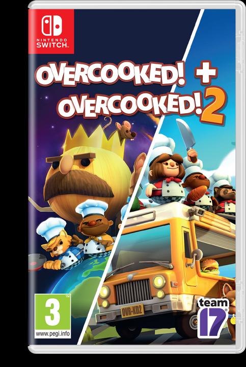 Actual product image Team17 Overcooked! + Overcooked! 2 (Switch Lite, Switch OLED, Switch, EN)
