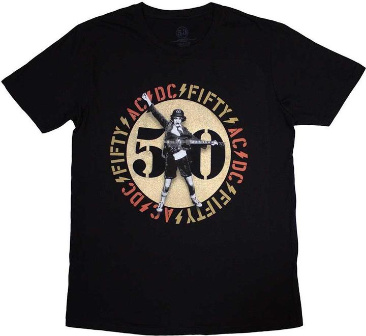 AC/DC Gold Emblem TShirt