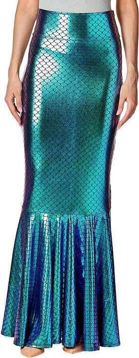 Actual product image Forplay Meerjungfrau Glitzerrock blau - Faschingskostüm (XS, S)