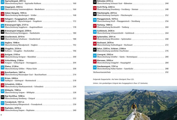 Produktbild Gratwandern Schweiz (Deutsch, Martin Kriz, Peter Fröhlich, Bernd Jung, 2025)