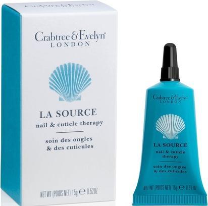 Clarins Crabtree & Evelyn La Source Restorative All-In-One Nail Cream Treatment - 15 Gramm