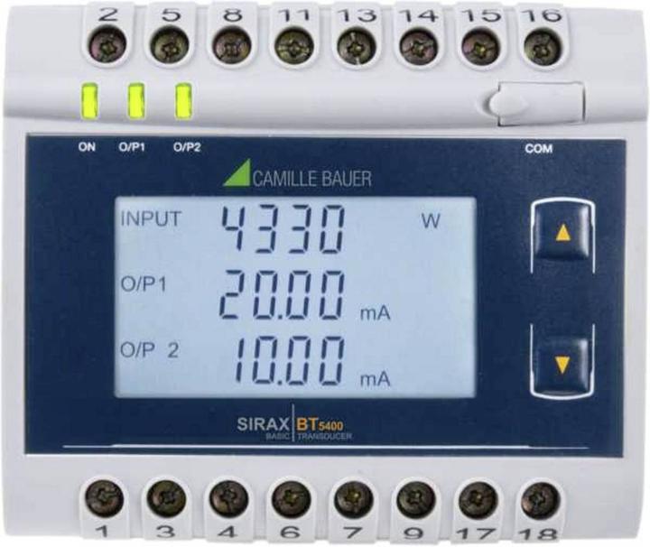 Actual product image Camille Bauer Programmable transmitter for power SIRAX BT5400