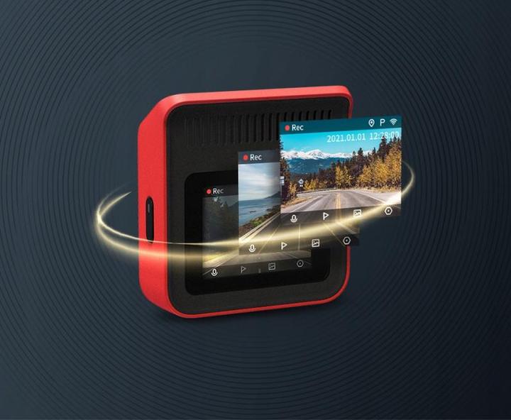 Immagine prodotto 70mai Streckenrekorder Xiaomi Dash Cam A400 Raudon (Microfono incorporato, Visione notturna, WiFi, QHD)