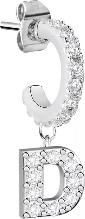 La Petite Story Exigo Letter D Ohrstecker (Messing)
