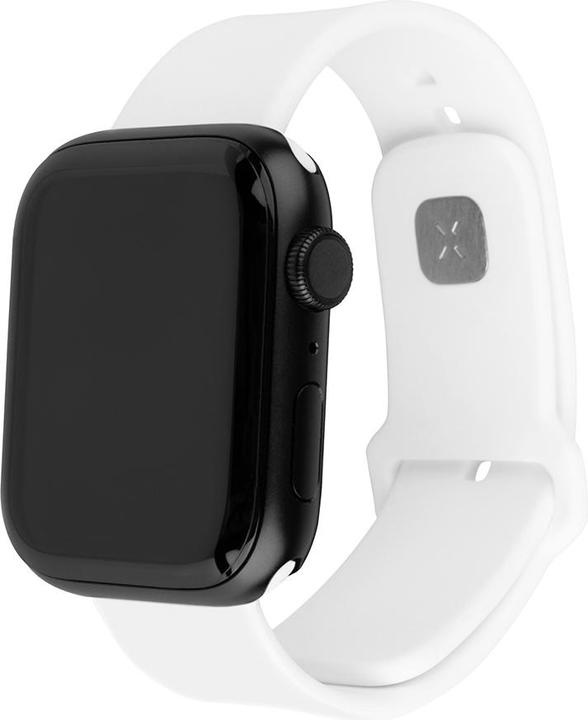 Produktbild Fixed Silikon Sporty Clock Block Apple Watch 38/40/41mm Smart Watch, Weiss (Silikon, Apple Watch)