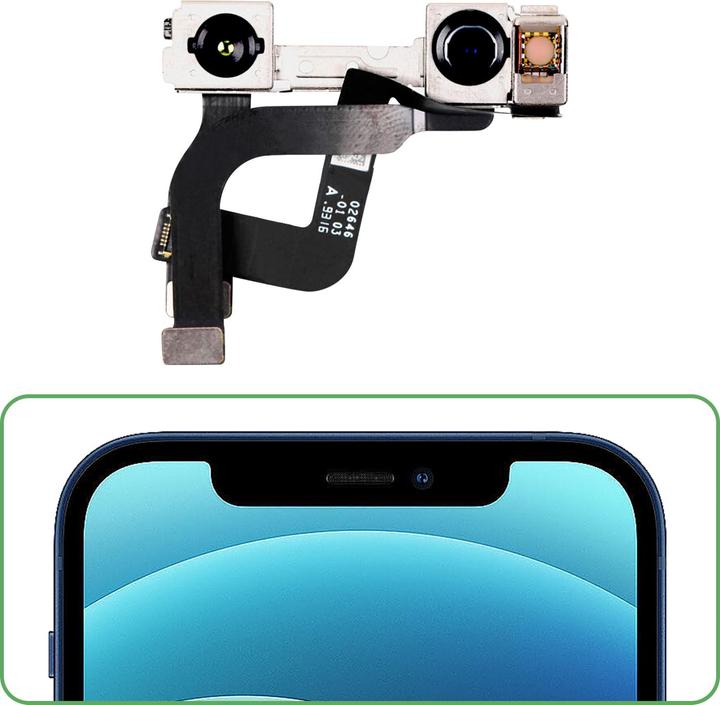 Immagine prodotto Clappio Ricambio per telecamera anteriore (iPhone 12 Pro)