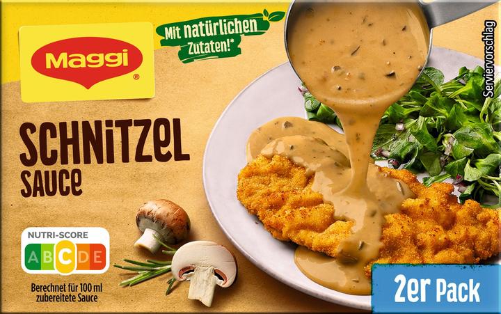 Actual product image Maggi Schnitzel sauce multipack of 2, yields 500ml