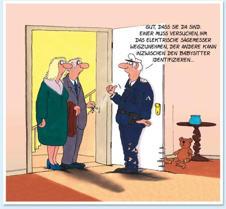 Produktbild Uli Stein Cartoon-Geschenke: Aufmachen, Polizei! (Deutsch, Uli Stein, 2022)