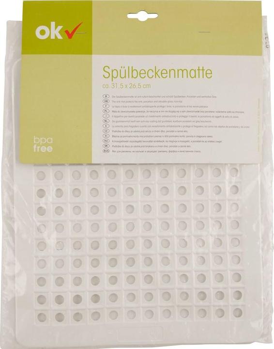 Actual product image keeeper Sink liner transparent