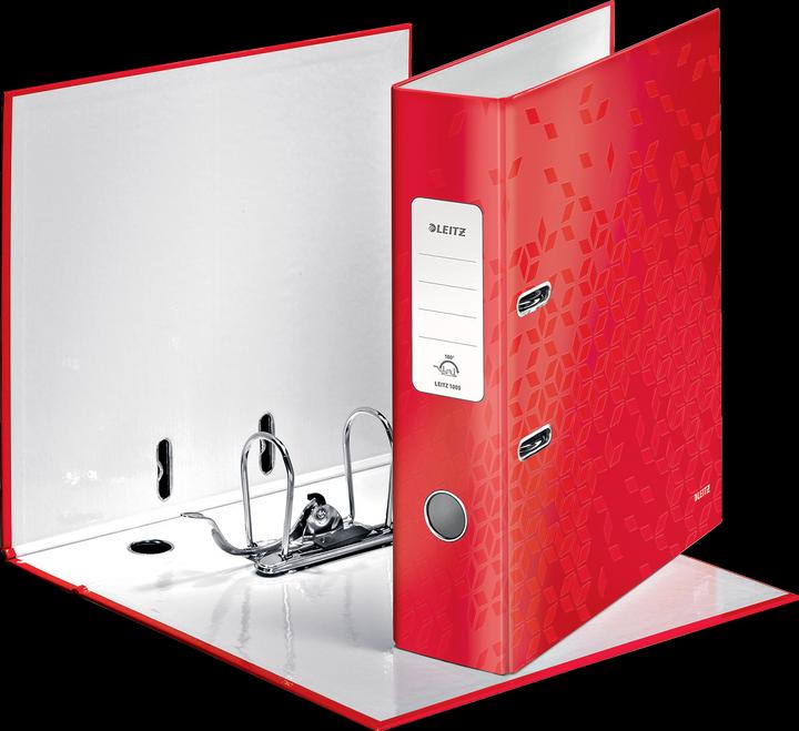 Produktbild Leitz Ordner A4 8cm Wow rot (A4, 80 mm, 1 Stück)