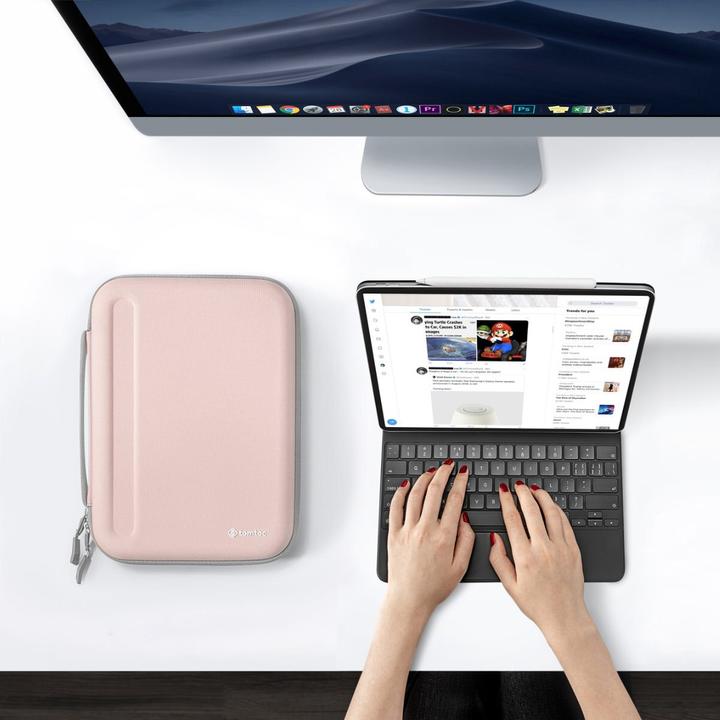 Produktbild tomtoc Smart A06 (9.7-11") Tablet Case (Microsoft Surface Go, iPad Air, iPad Pro 10.5 2017 (1. Gen), iPad Pro 11 2018 (1. Gen), iPad Pro 11 2020 (2. Gen), iPad Air 2020 (4. Gen), iPad Air 2022 (5. Gen))