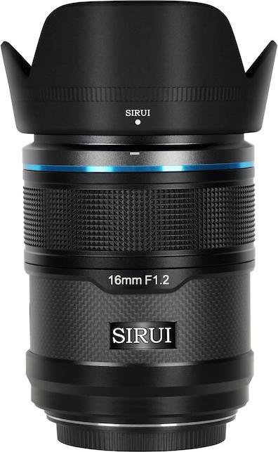 Immagine prodotto Sirui Sniper 16AS12Z-B Obiettivo autofocus 16mm F1.2 APS-C/S35 (attacco Z, nero, fibra di carbonio) (Nikon Z, APS-C / DX)