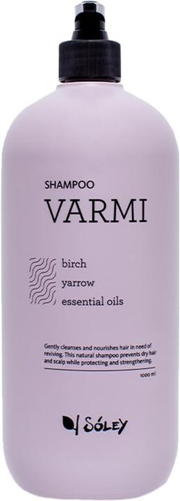 Actual product image Sóley Organics Varmi (1000 ml, Liquid shampoo)