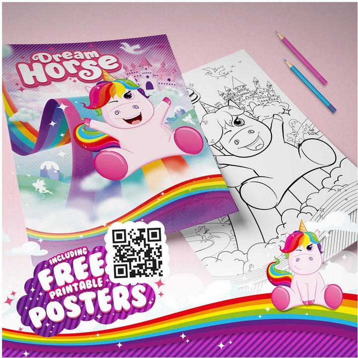 Actual product image Toi-Toys Dream Horse Patience in Water Game Unicorn (German, English, French, Italian, Swiss German)