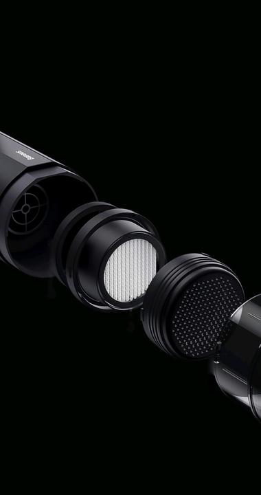 Produktbild Baseus A2 car vacuum cleaner strainer3PCSBlack