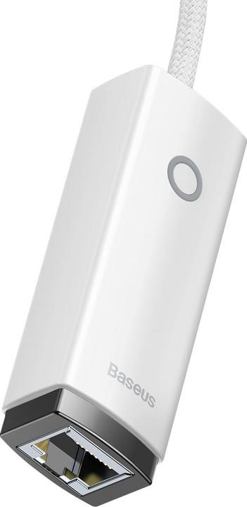 Produktbild Baseus Lite Series USB-C to RJ45 network adapter (white) (USB-C)