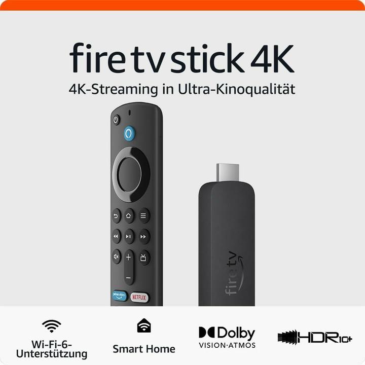 Produktbild Amazon Fire TV Stick 4K (8 GB, Fire OS)
