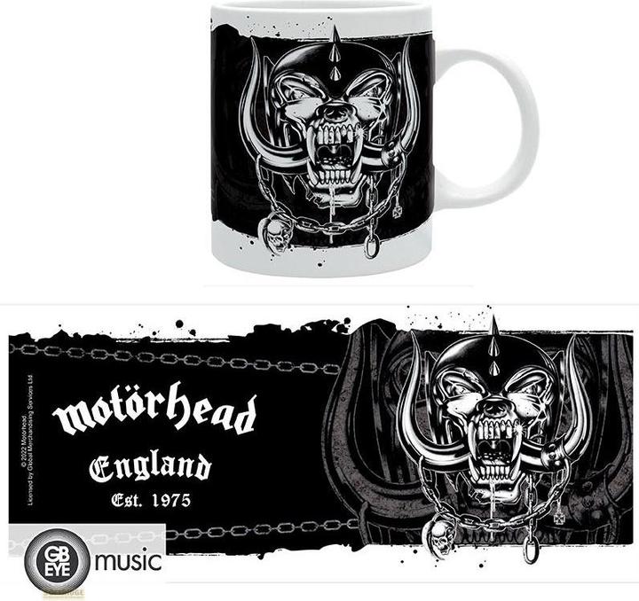 Image du produit ABYstyle MOTORHEAD - Mug - 320 ml - England - subli - with box x2 (320 ml, 2 x)
