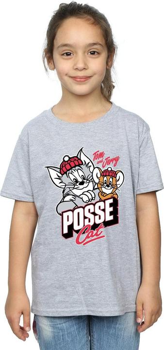Image du produit Tom & Jerry - T-shirt POSSE CAT - Fille (140, 146)