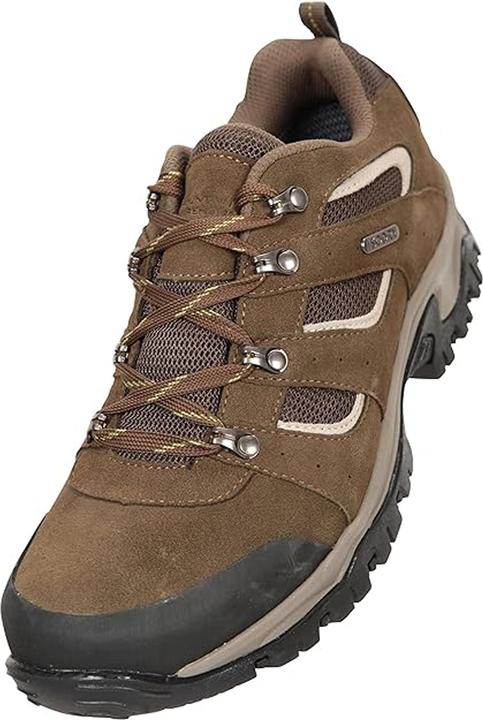 Image du produit Mountain Warehouse Chaussures de marche imperméables en daim Voyage pour hommes (40)