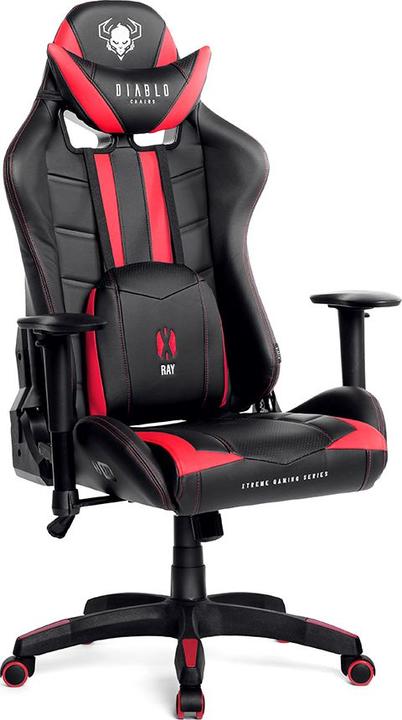 Actual product image Diablo Fotel Chairs X-RAY Normal Size L Czarno-czerwony