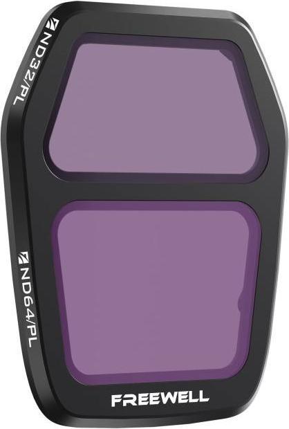 Actual product image Freewell Air 3S ND64/PL Hybrid Filter (Drone filters, DJI Air 3s)
