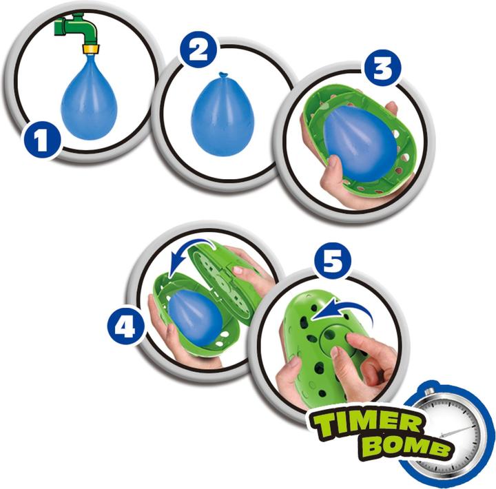 Actual product image Summertime Summer time water bomb with 50 balloons