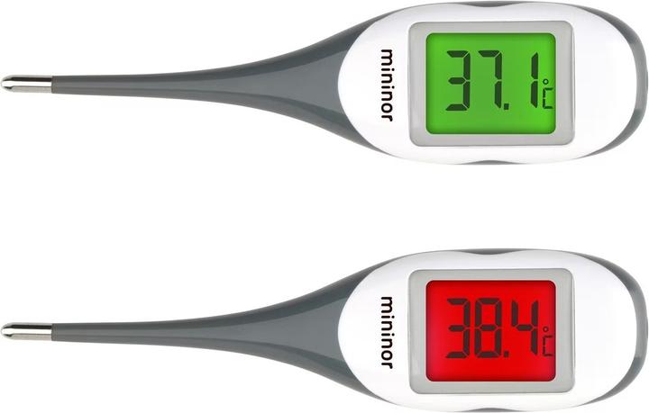 Actual product image Mininor Digital clinical thermometer with flexible tip (Rectal, Armpit)