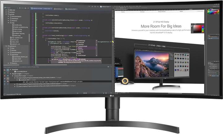 Image du produit LG 34WN80C-B (3440 x 1440 pixels, 34")