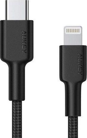Produktbild Aukey Braided Nylon USB-C to Lightning Cable 1.8m (1.80 m, USB 2.0)