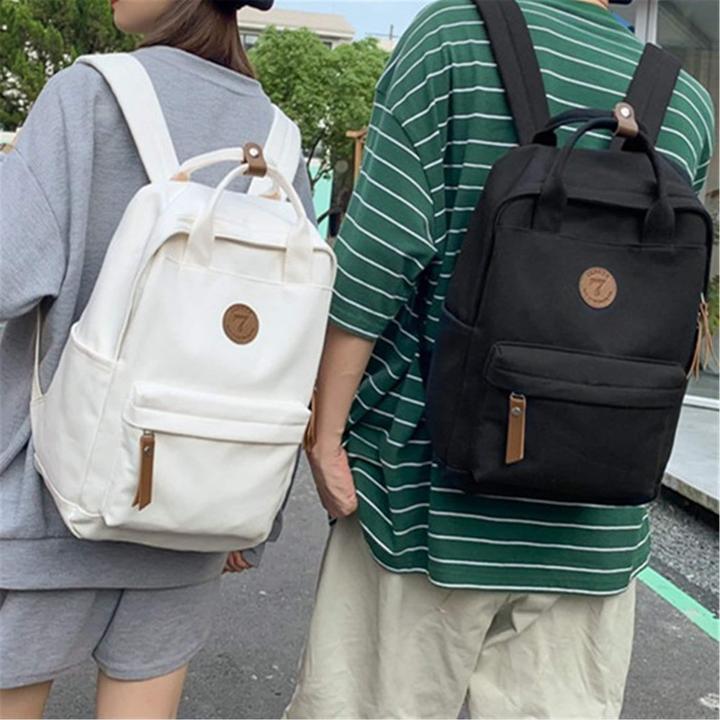 Immagine prodotto Only-Bags.Store Zaino vintage ad alta capacità, borsa per laptop, zaino in tela, zaino per la scuola superiore