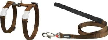 Immagine prodotto Red Dingo Pettorina e guinzaglio per gatti Design Classic XS (XS, Gatto, Generale)