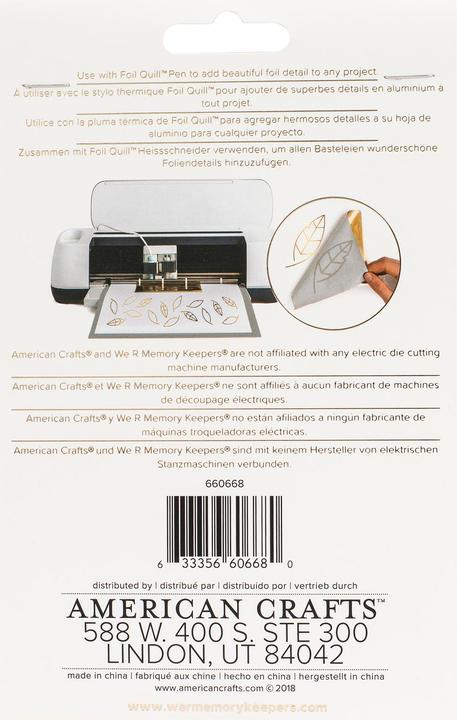Image du produit We R Memory Keepers Film activé par la chaleur Argent